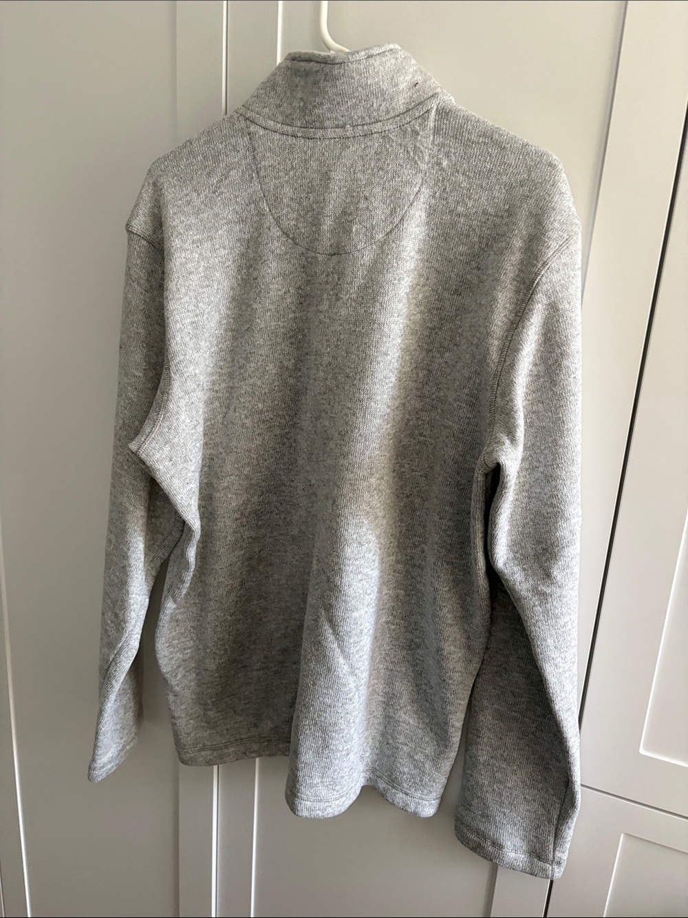 Eddie Bauer half zip fleece lined sweater pull over - Picture 5 of 8